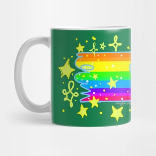 Happy little rainbow duckie Mug